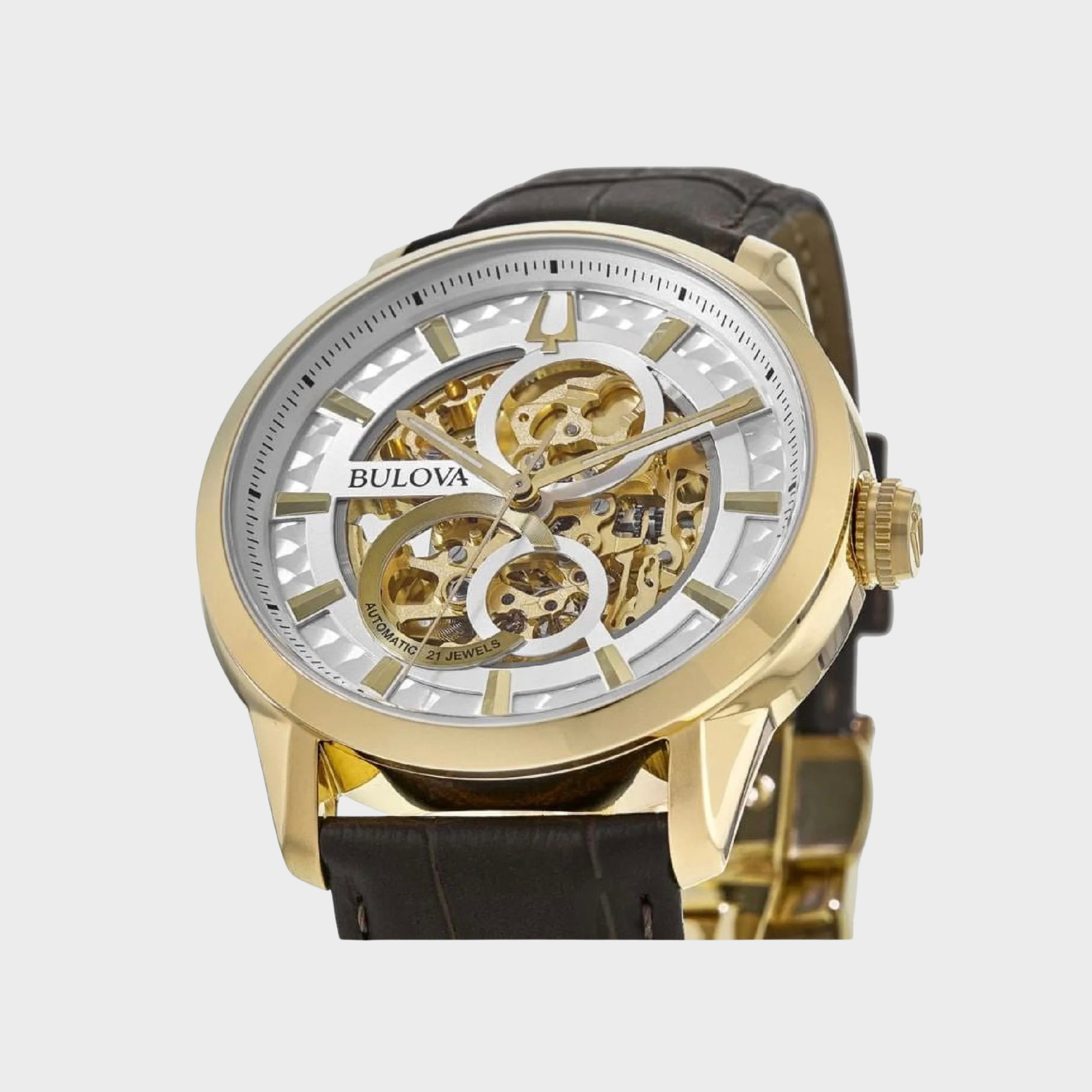 Sutton Automatic White Dial Men'S Watch