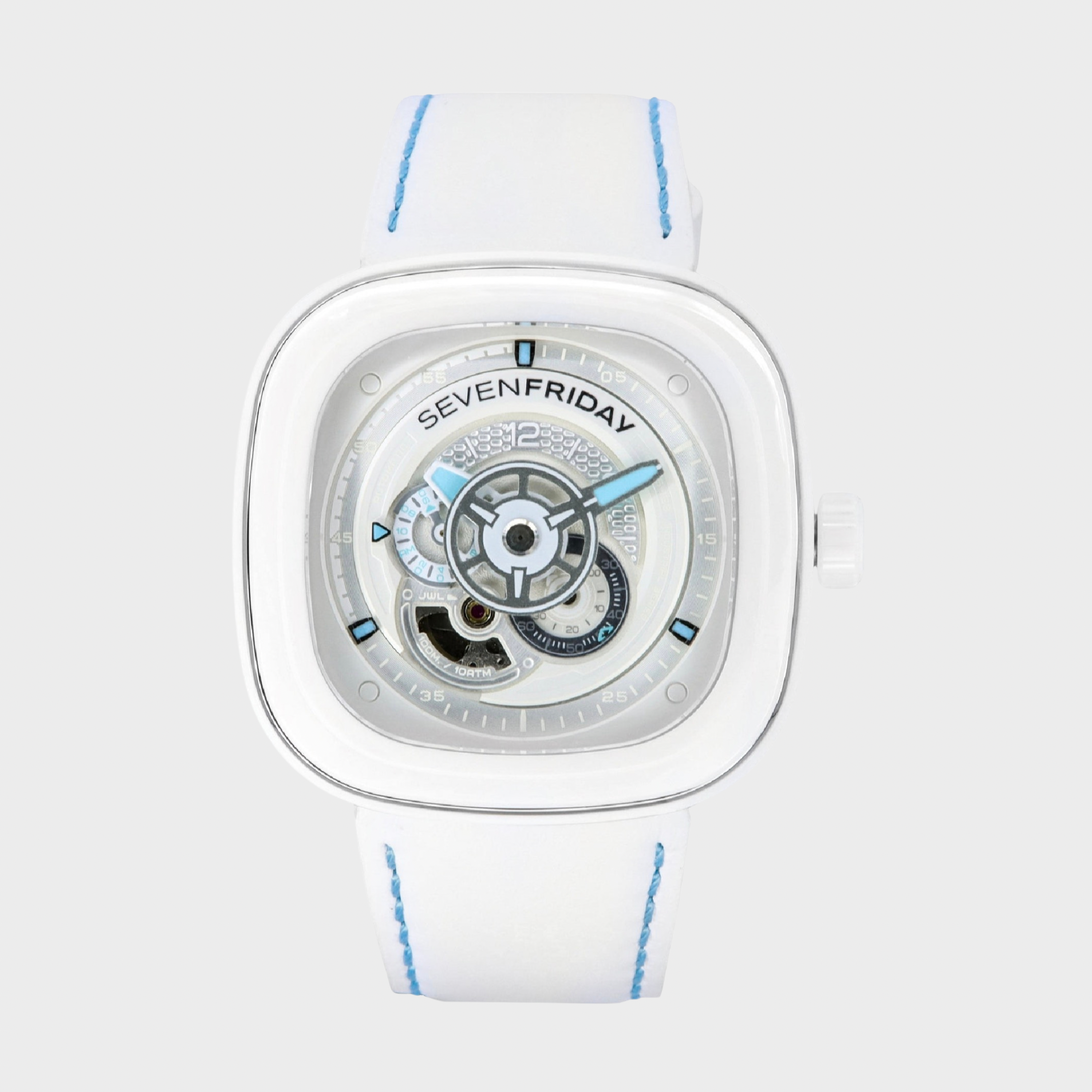 Sevenfriday P-Series Curacao Day-Night NFC Chip Embedded P1C/05 100M Mens Watch