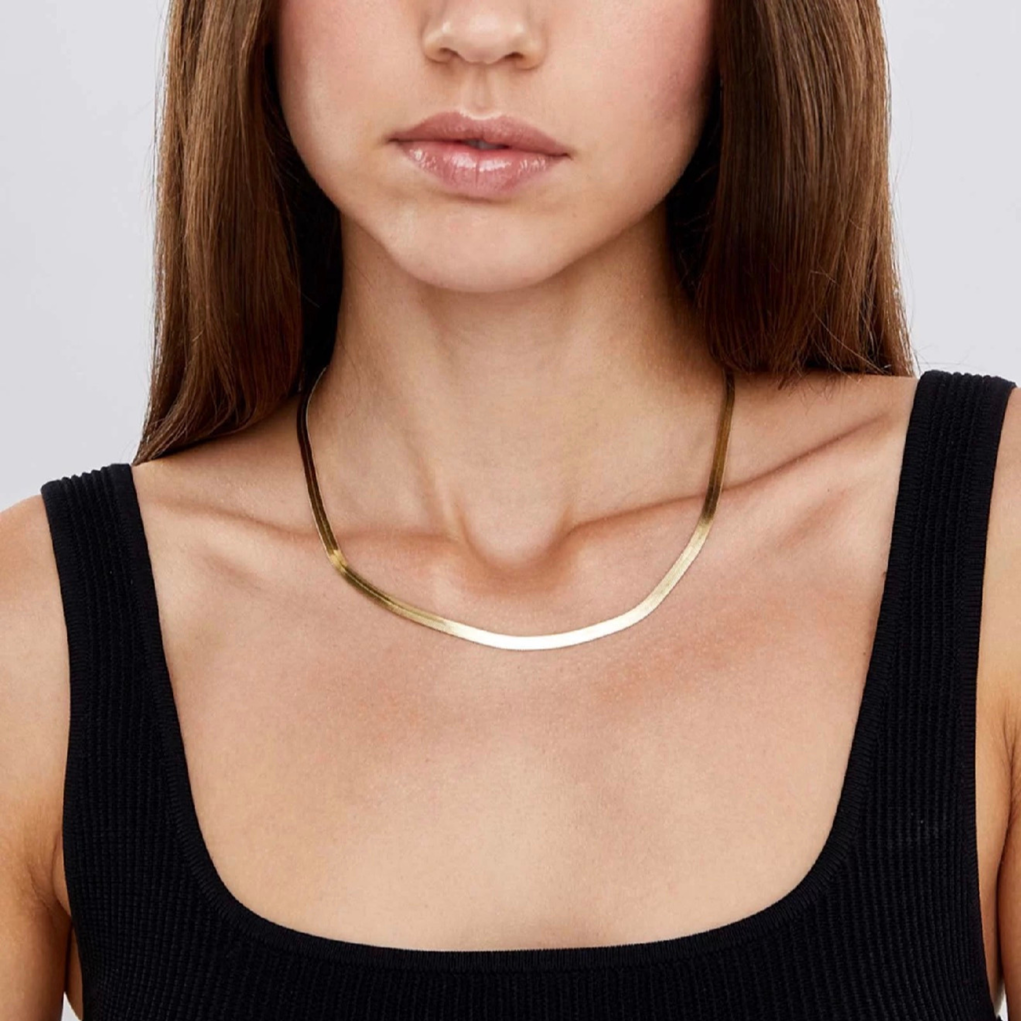 Herringbone/Snake Chain Necklaces