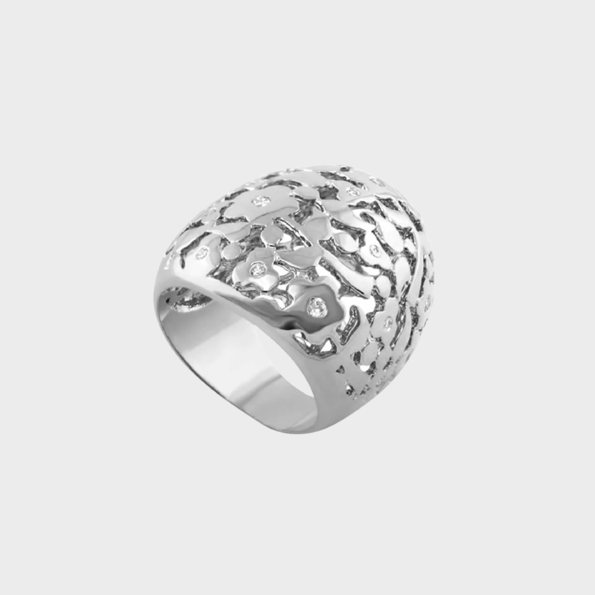 Flowers Cocktail Ring