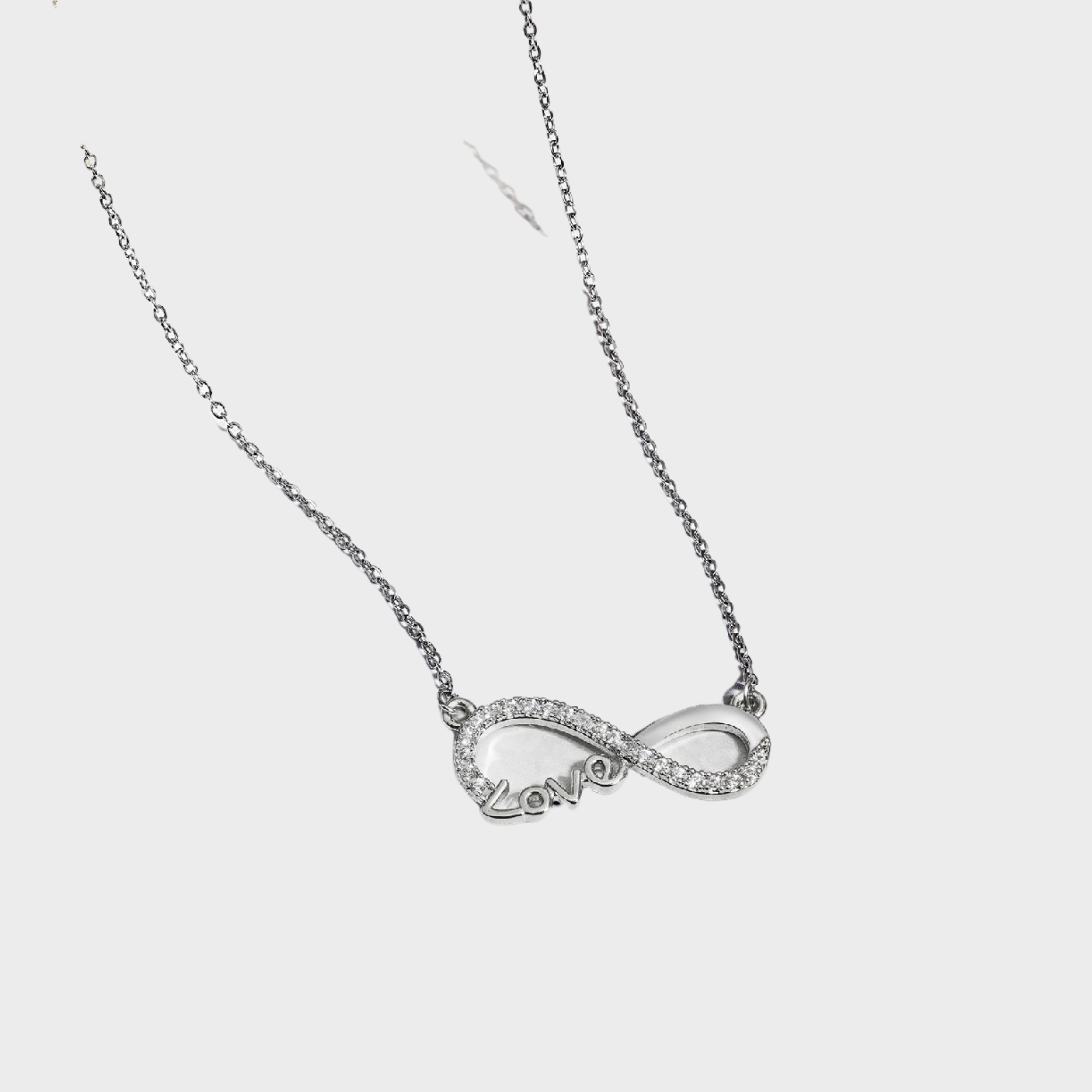 Infinity Love Pendant Necklace