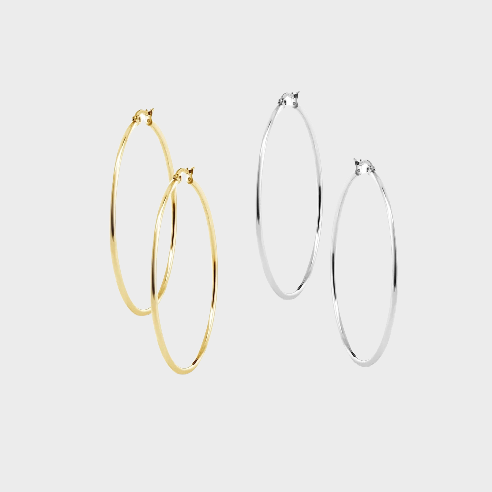 Hoop Set of Two Earrings
