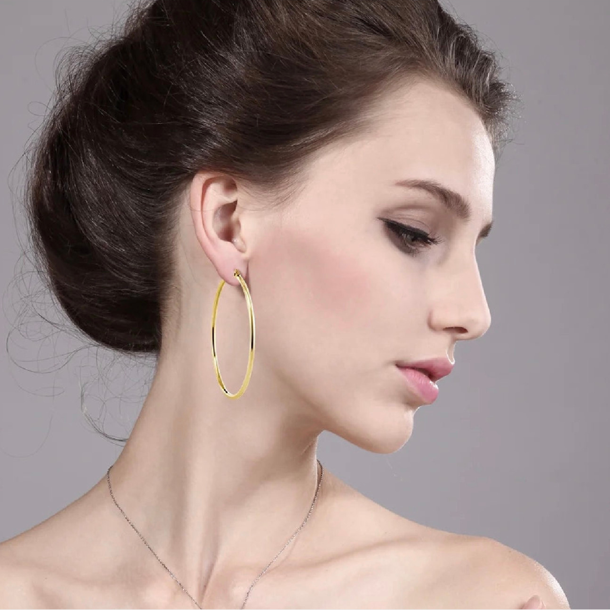 Hoop Set of Two Earrings