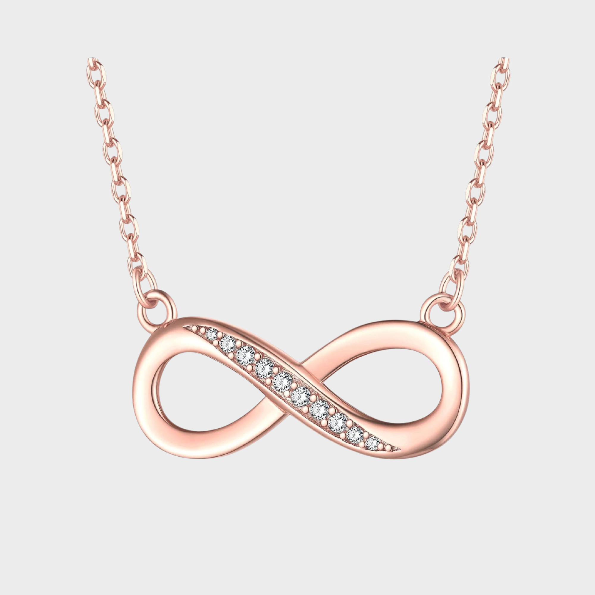 Sparkling Infinity Necklace