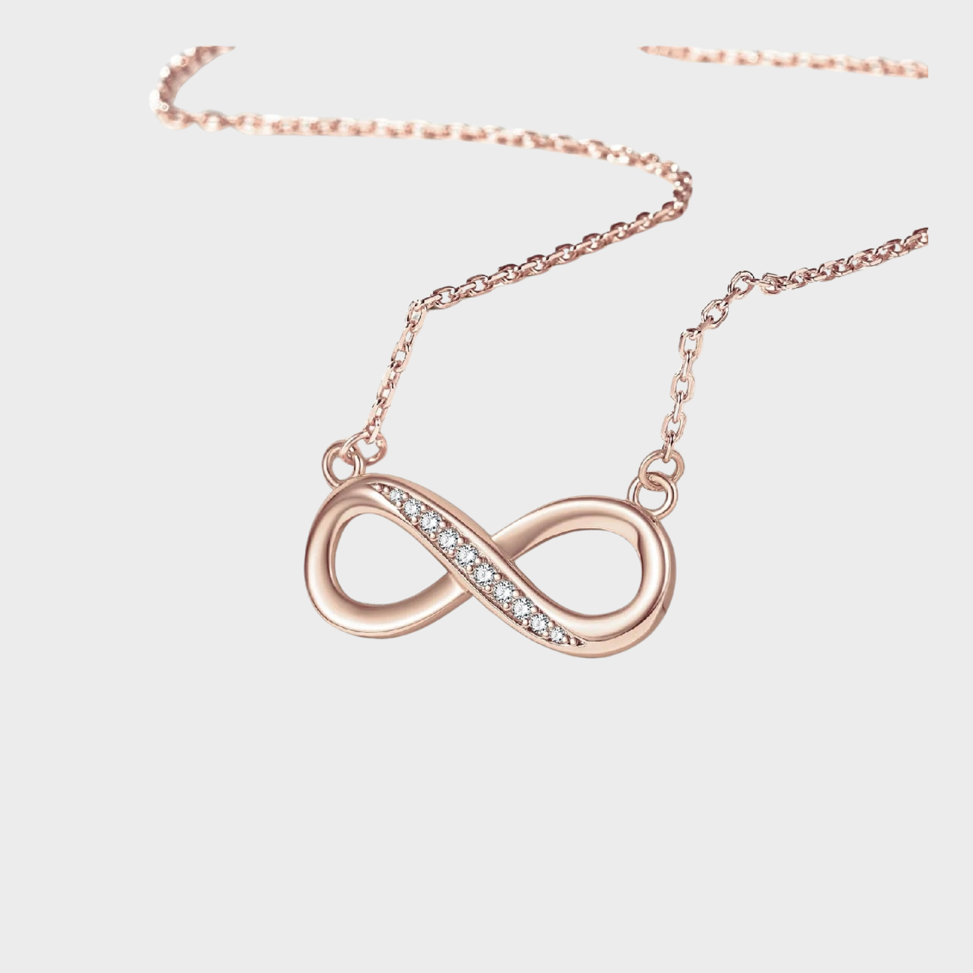 Sparkling Infinity Necklace