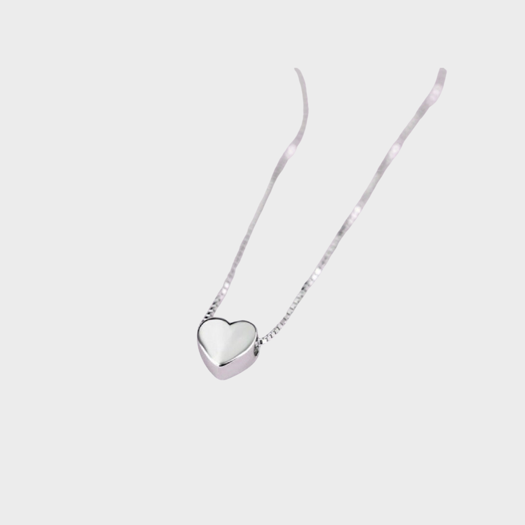 Heart-Shaped Clavicle Necklace