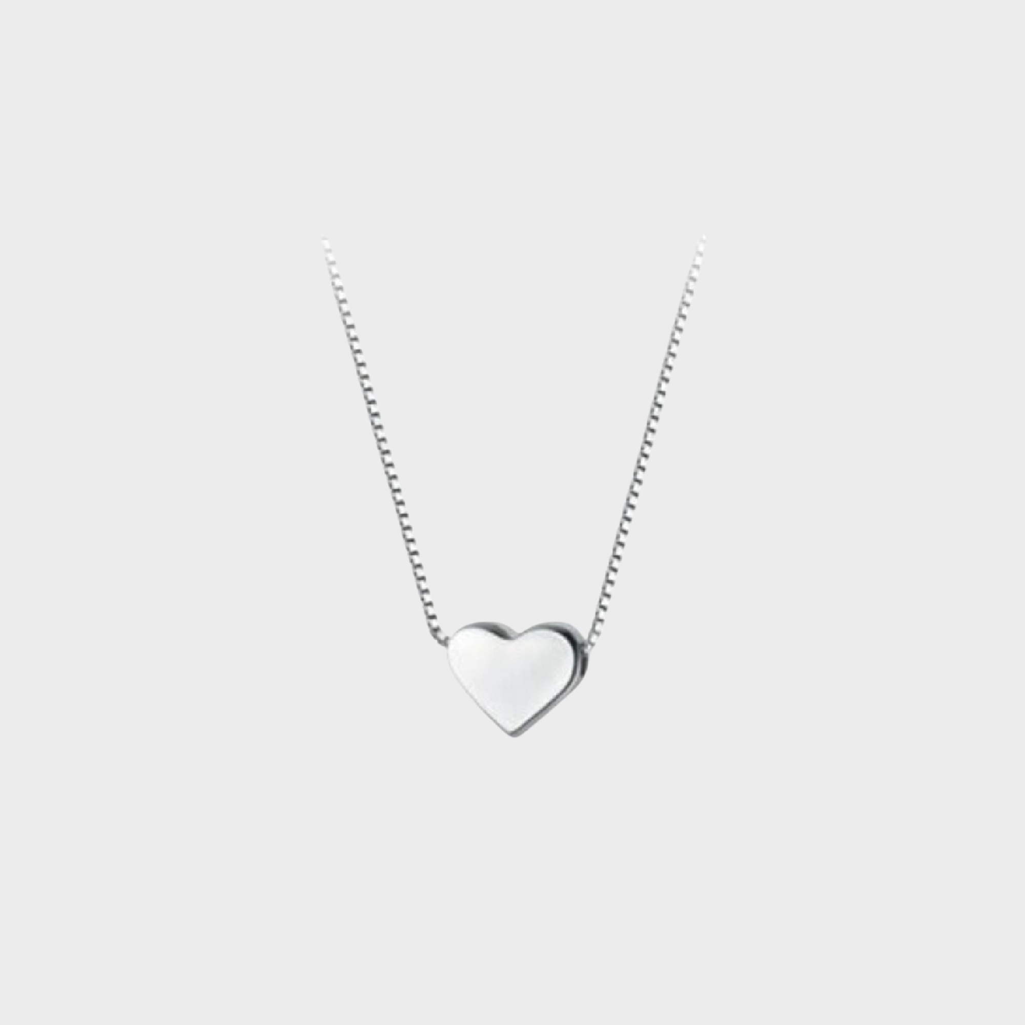 Heart-Shaped Clavicle Necklace