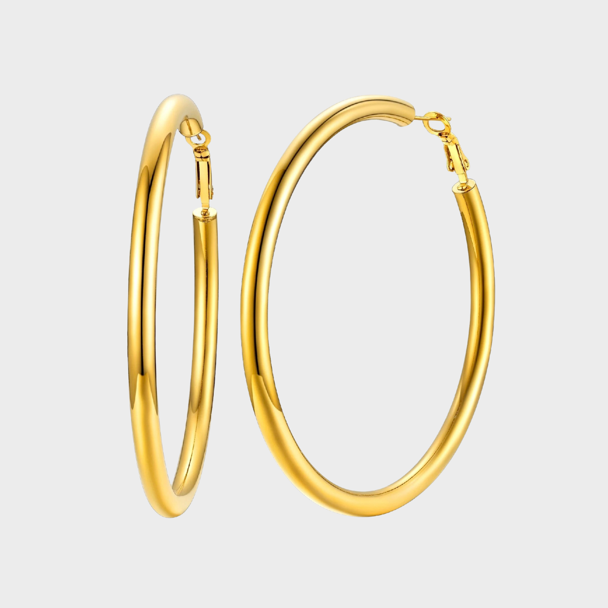 Chunky Hoop Earrings