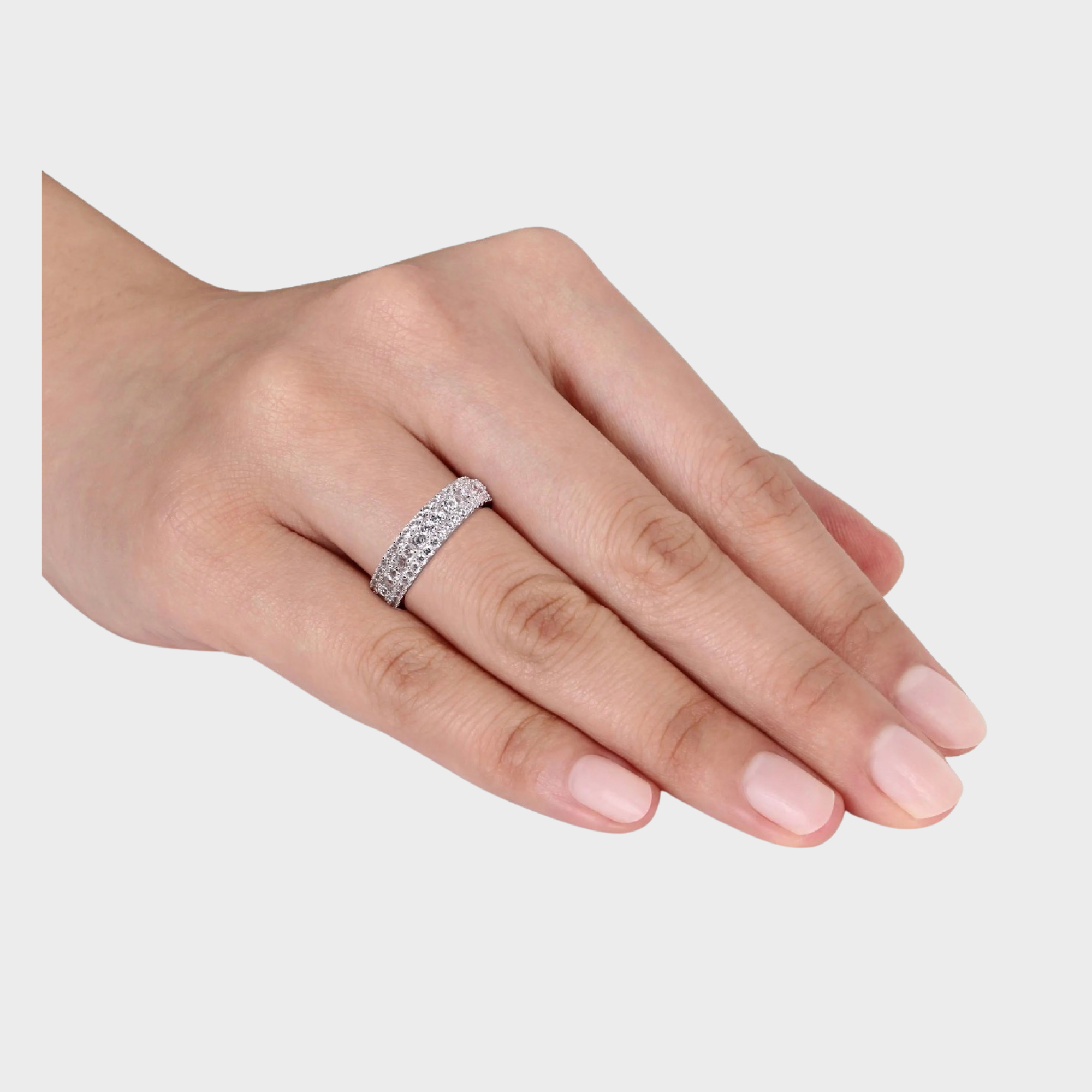 Sapphire Sterling Silver Ring