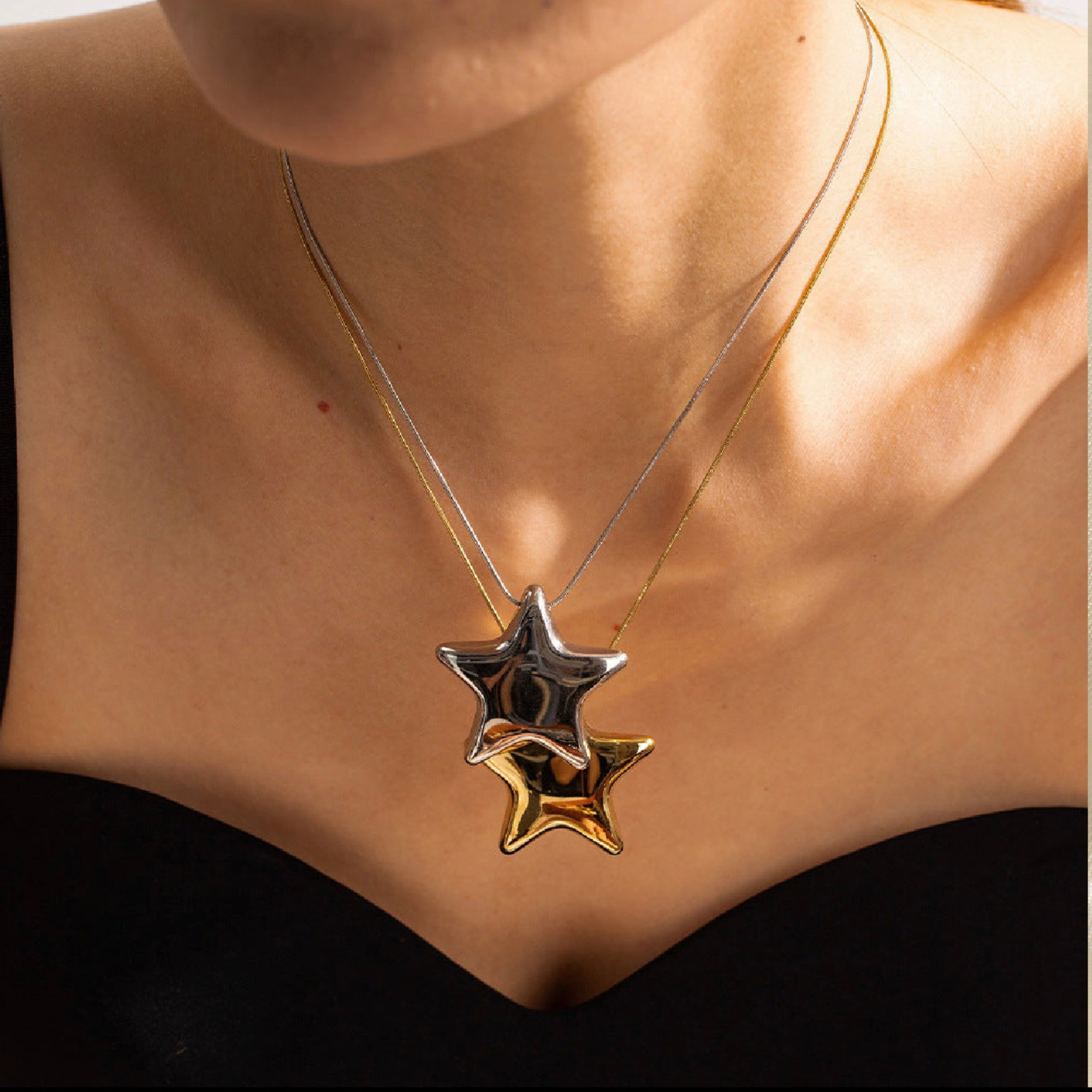 Five-Pointed Star Necklace