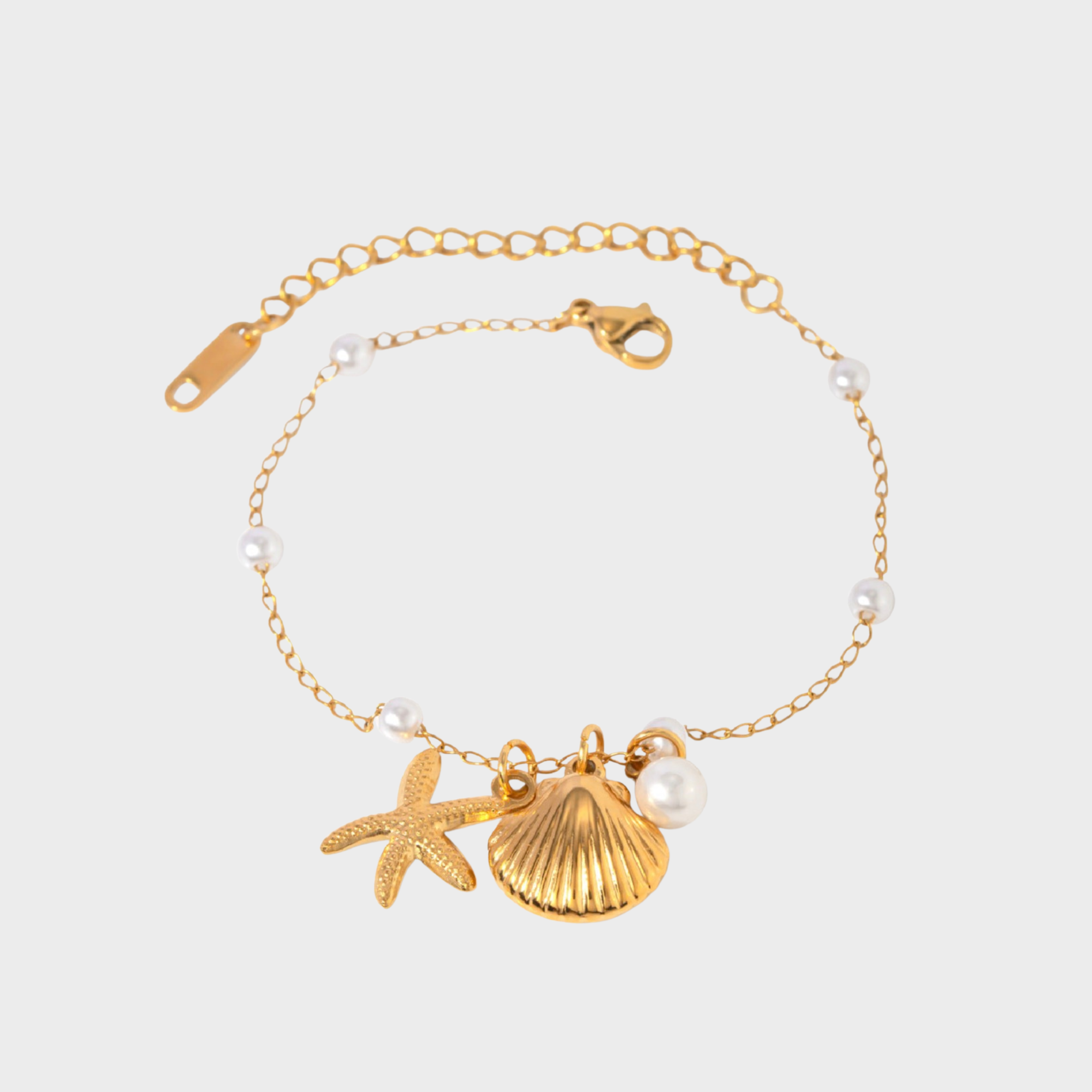 Starfish Pendant Bracelet