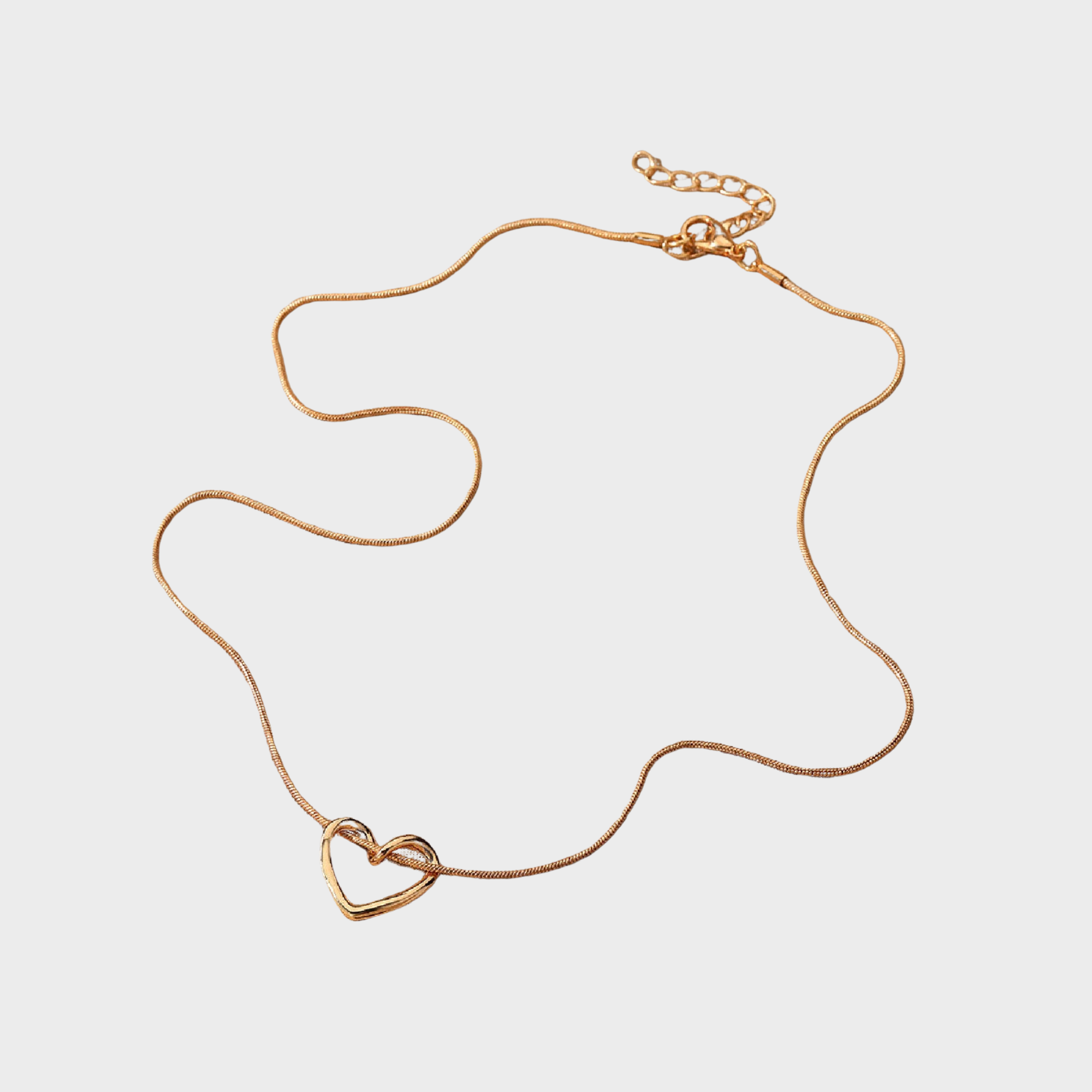 Hollow Heart Necklace