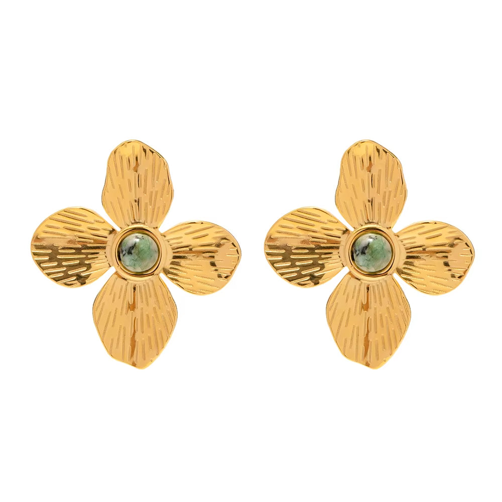 Uworld Flower Earrings 